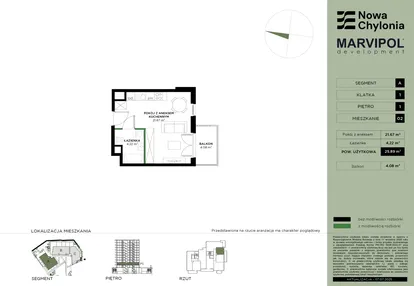 Mieszkanie w inwestycji: Nowa Chylonia