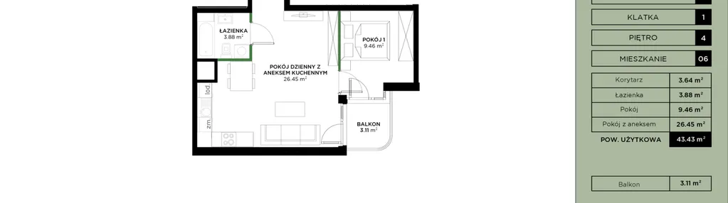 Mieszkanie w inwestycji: Nowa Chylonia
