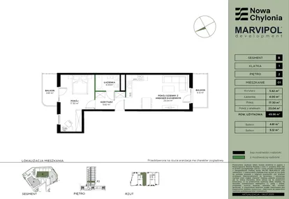 Mieszkanie w inwestycji: Nowa Chylonia