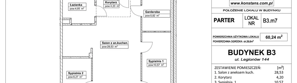 Mieszkanie w inwestycji: Osiedle Zielony Zakątek- etap II