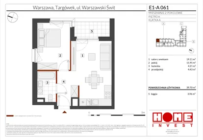 Mieszkanie w inwestycji: Warszawski Świt etap X