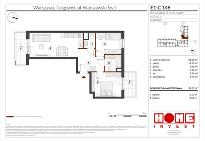 Mieszkanie w inwestycji: Warszawski Świt etap X