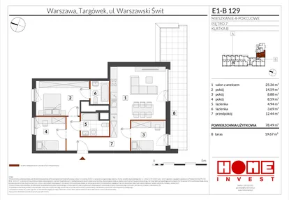 Mieszkanie w inwestycji: Warszawski Świt etap X