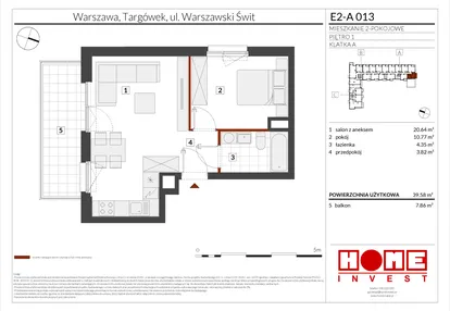 Mieszkanie w inwestycji: Warszawski Świt etap XI
