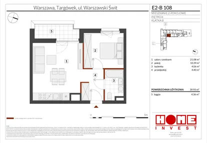 Mieszkanie w inwestycji: Warszawski Świt etap XI