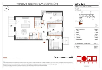Mieszkanie w inwestycji: Warszawski Świt etap XI