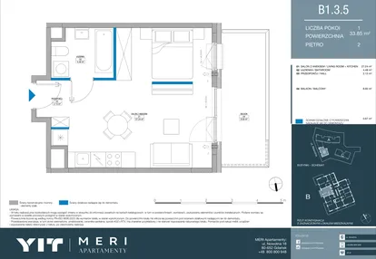 Mieszkanie w inwestycji: Meri Apartamenty