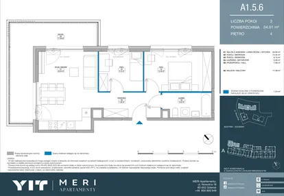 Mieszkanie w inwestycji: Meri Apartamenty