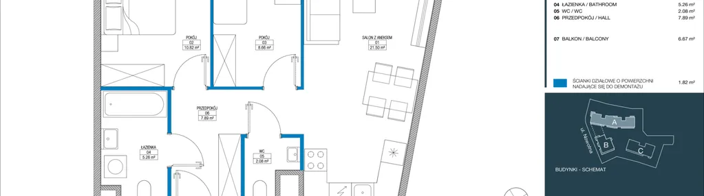 Mieszkanie w inwestycji: Meri Apartamenty
