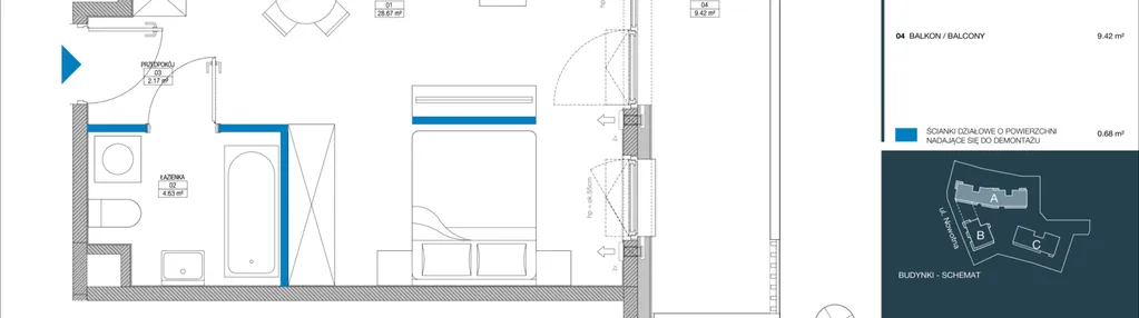 Mieszkanie w inwestycji: Meri Apartamenty