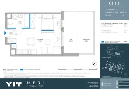 Mieszkanie w inwestycji: Meri Apartamenty