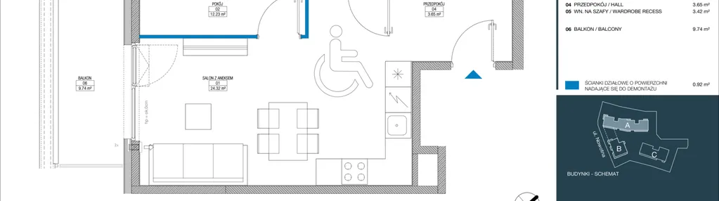 Mieszkanie w inwestycji: Meri Apartamenty