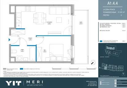Mieszkanie w inwestycji: Meri Apartamenty