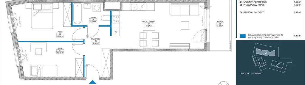 Mieszkanie w inwestycji: Meri Apartamenty