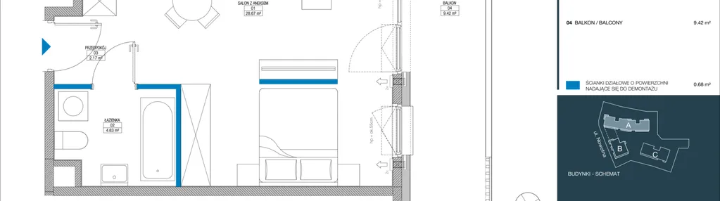 Mieszkanie w inwestycji: Meri Apartamenty