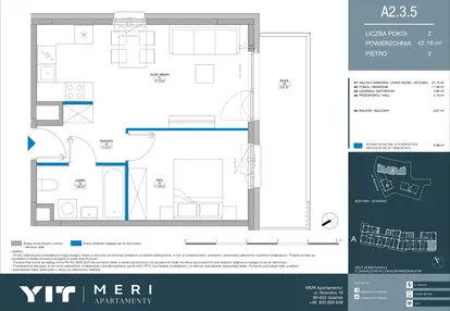 Mieszkanie w inwestycji: Meri Apartamenty