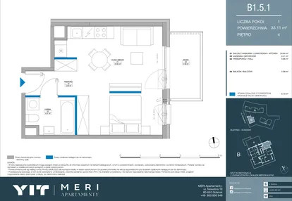 Mieszkanie w inwestycji: Meri Apartamenty