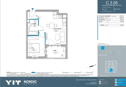 Mieszkanie w inwestycji: Nordic Bemowo - etap IV