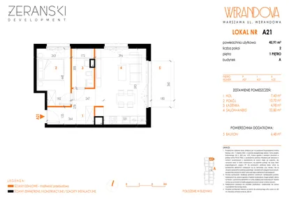 Mieszkanie w inwestycji: Werandova