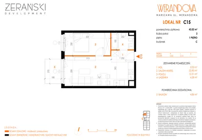 Mieszkanie w inwestycji: Werandova