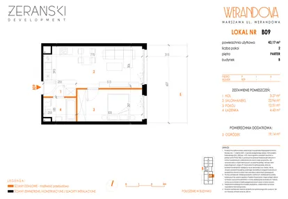 Mieszkanie w inwestycji: Werandova