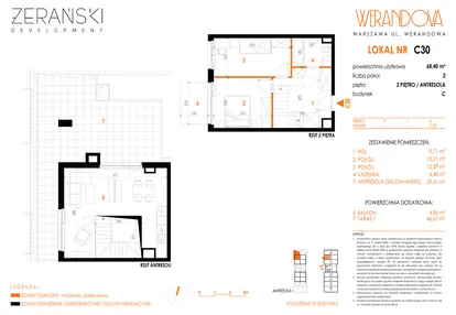 Mieszkanie w inwestycji: Werandova
