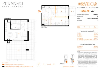 Mieszkanie w inwestycji: Werandova