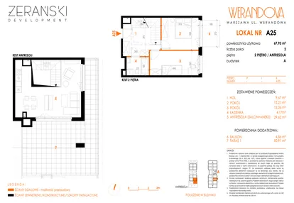 Mieszkanie w inwestycji: Werandova