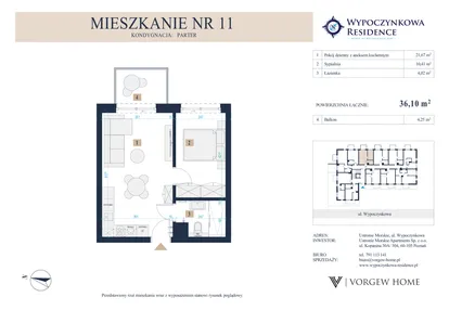 Mieszkanie w inwestycji: Wypoczynkowa Residence