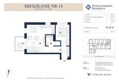 Mieszkanie w inwestycji: Wypoczynkowa Residence