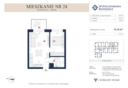 Mieszkanie w inwestycji: Wypoczynkowa Residence