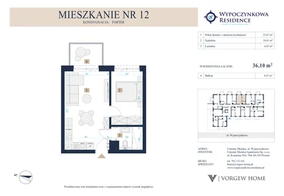 Mieszkanie w inwestycji: Wypoczynkowa Residence