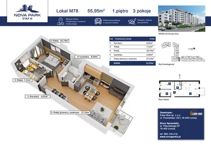 Mieszkanie w inwestycji: Nova Park etap III