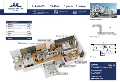 Mieszkanie w inwestycji: Nova Park etap III