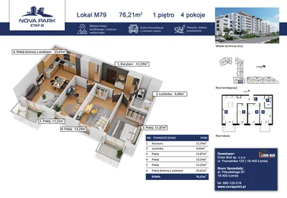 Mieszkanie w inwestycji: Nova Park etap III