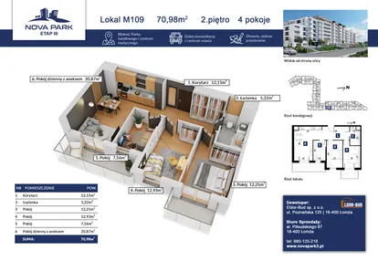 Mieszkanie w inwestycji: Nova Park etap III