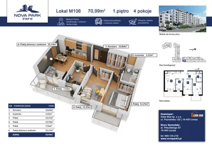 Mieszkanie w inwestycji: Nova Park etap III