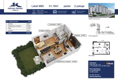 Mieszkanie w inwestycji: Nova Park etap III