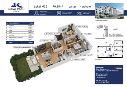 Mieszkanie w inwestycji: Nova Park etap III