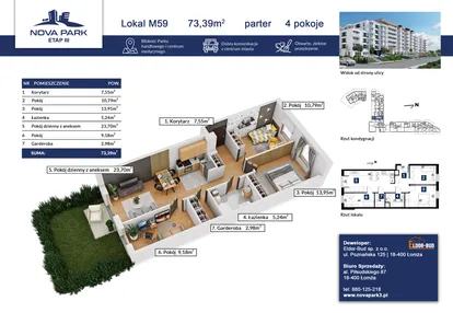 Mieszkanie w inwestycji: Nova Park etap III