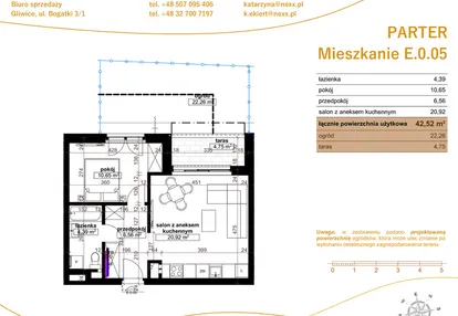 Mieszkanie w inwestycji: Wzgórze Poetów 2