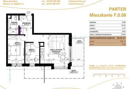 Mieszkanie w inwestycji: Wzgórze Poetów 2