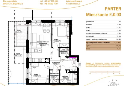 Mieszkanie w inwestycji: Wzgórze Poetów 2