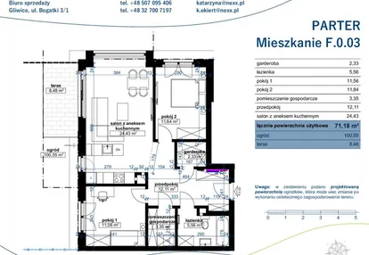 Mieszkanie w inwestycji: Wzgórze Poetów 2