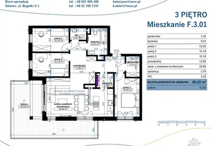 Mieszkanie w inwestycji: Wzgórze Poetów 2