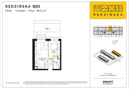 Mieszkanie w inwestycji: Rędzińska 4