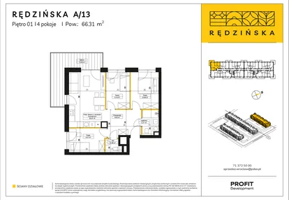 Mieszkanie w inwestycji: Rędzińska 4