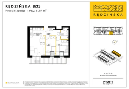Mieszkanie w inwestycji: Rędzińska 4