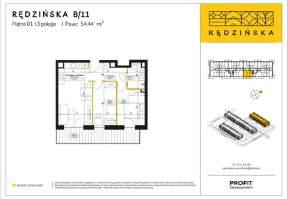 Mieszkanie w inwestycji: Rędzińska 4