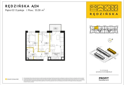 Mieszkanie w inwestycji: Rędzińska 4